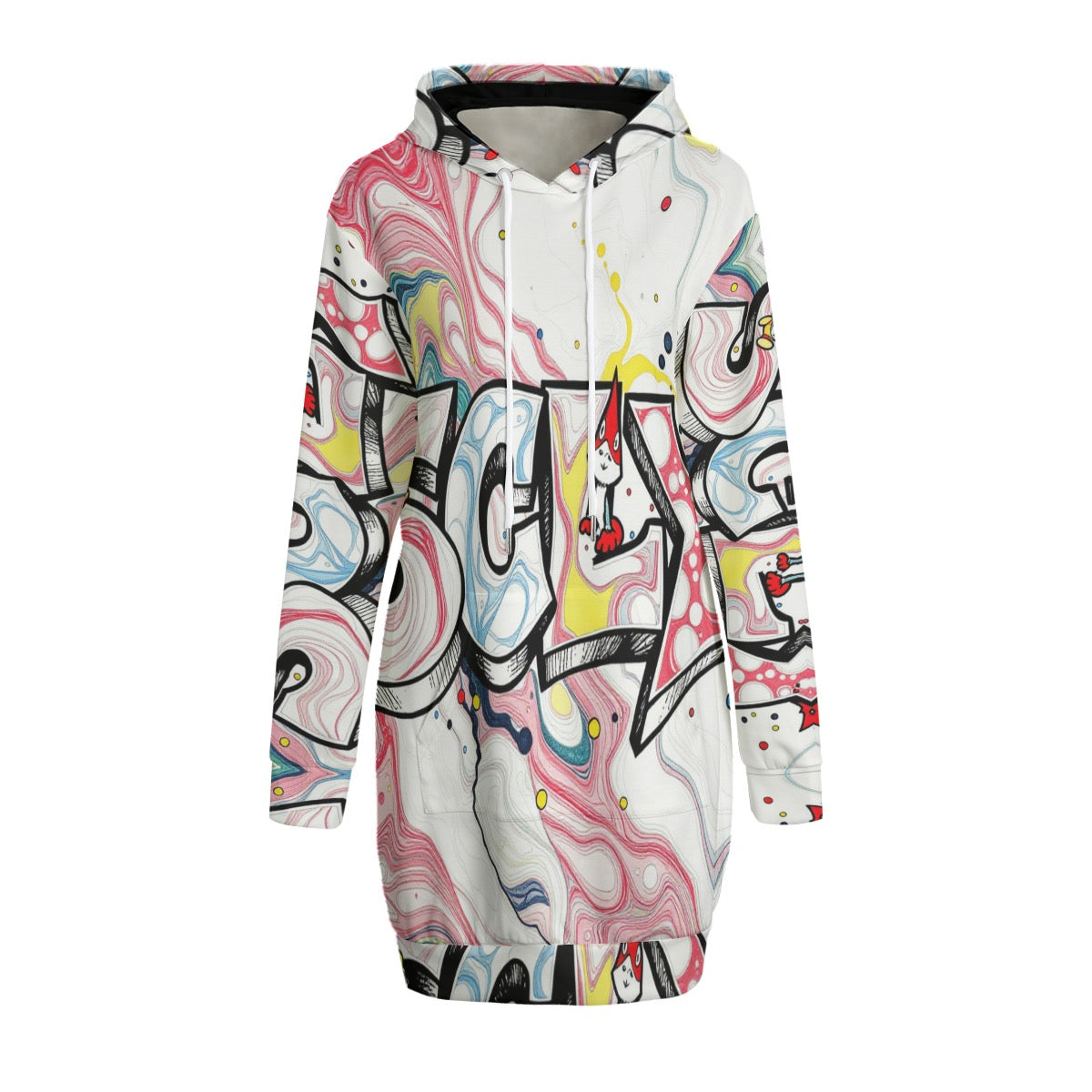 Women's Long Hoodie Dress | Interlock