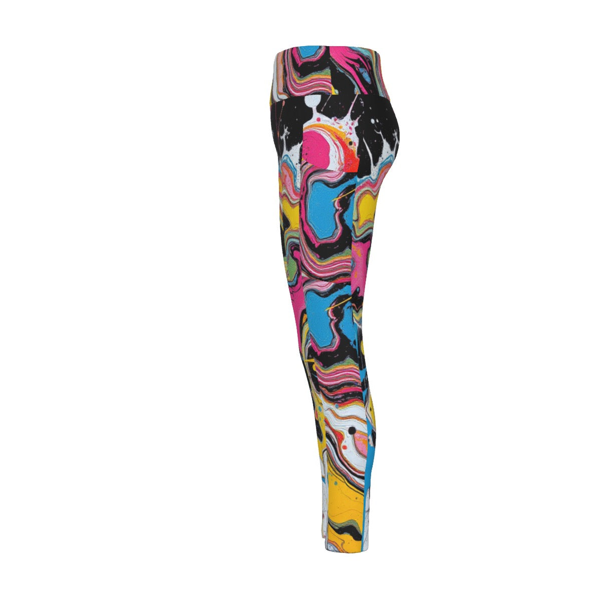 Women's High Waist Leggings With Side Pocket