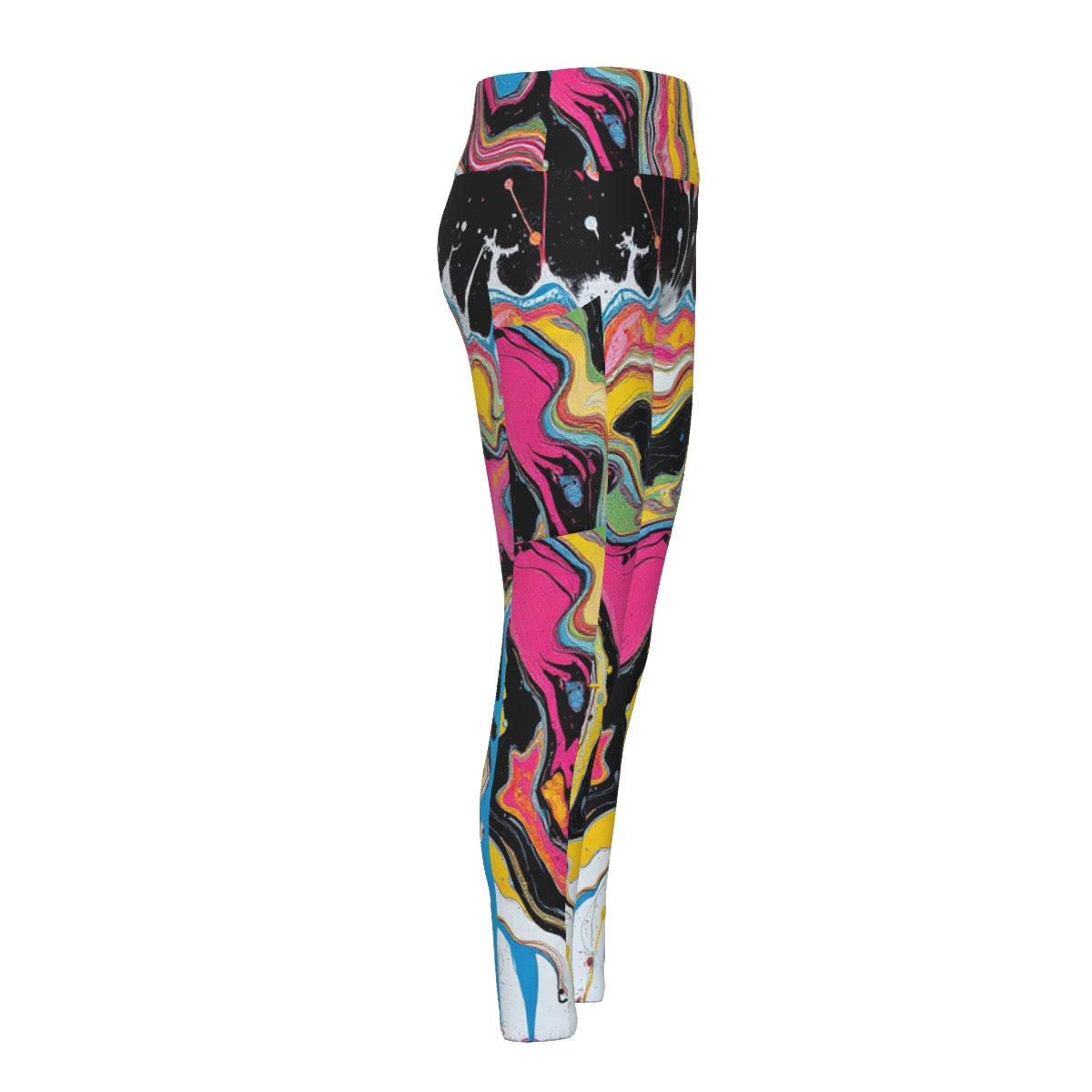 Women's High Waist Leggings With Side Pocket