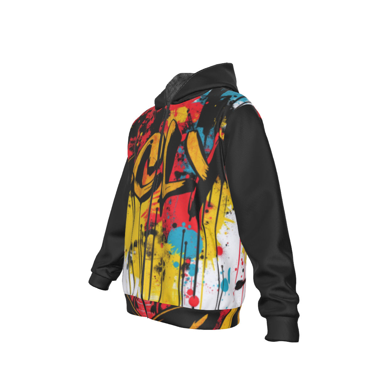 Sherpa Fleece Zip Up Hoodie