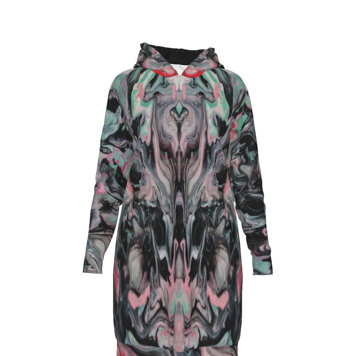 Women's Long Hoodie Dress