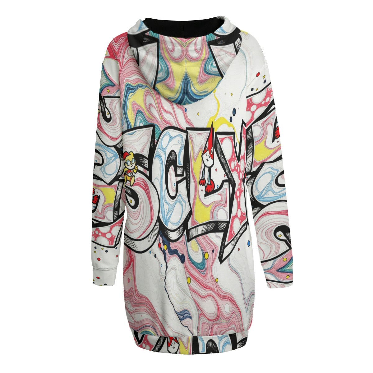 Women's Long Hoodie Dress | Interlock