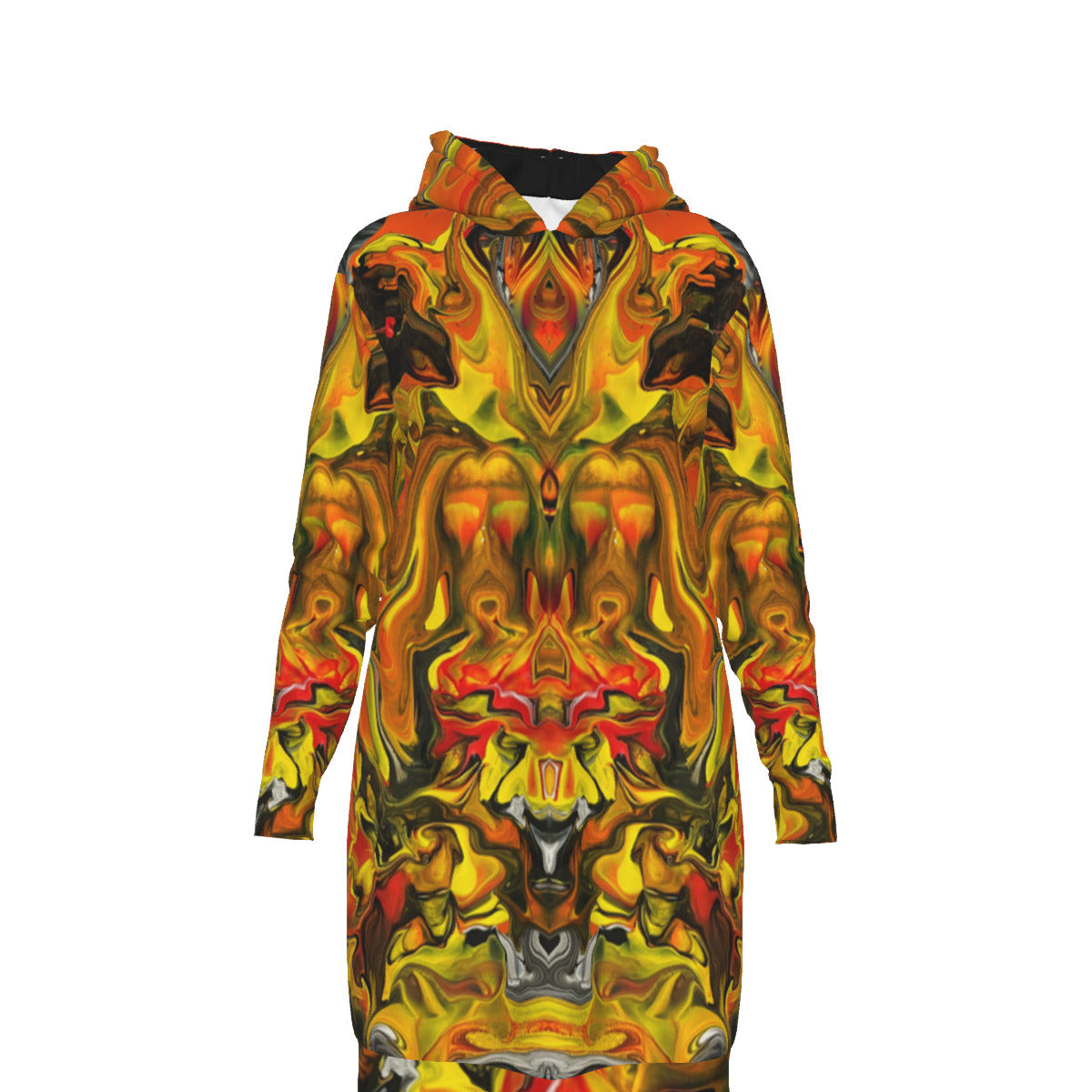 Women's Long Hoodie Dress