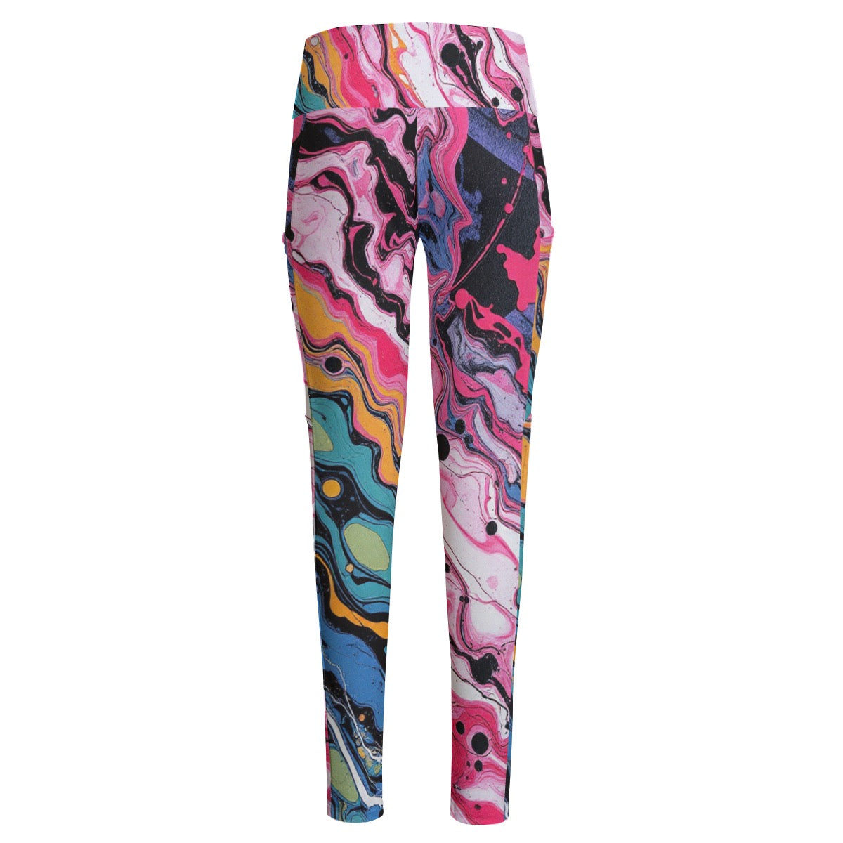 Women's High Waist Leggings With Side Pocket