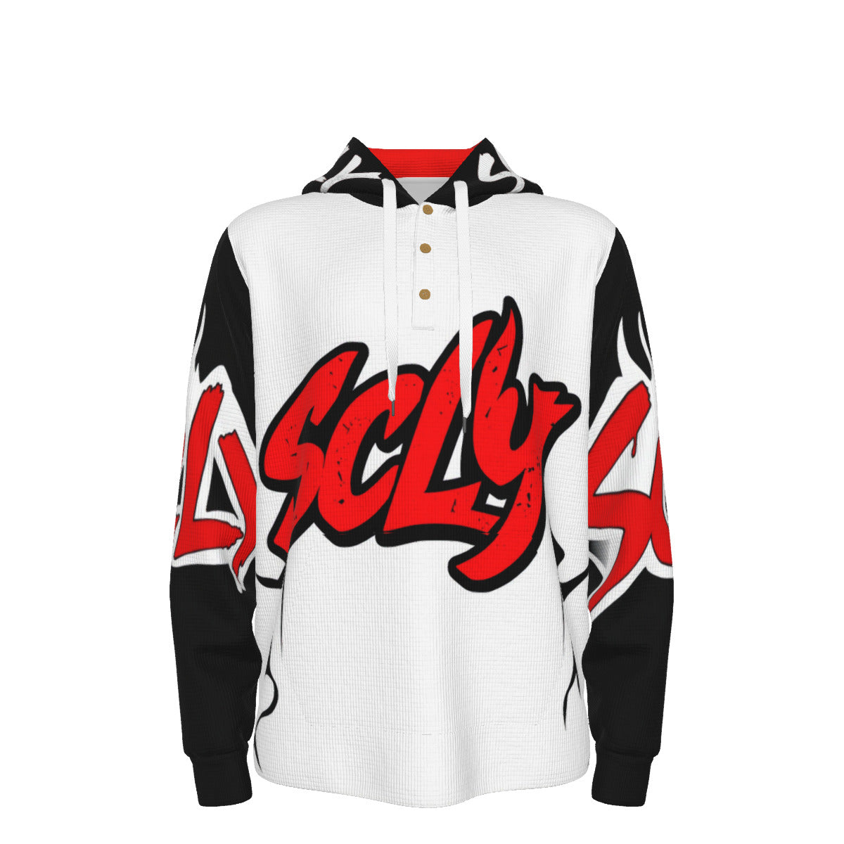 Half Button Hoodie