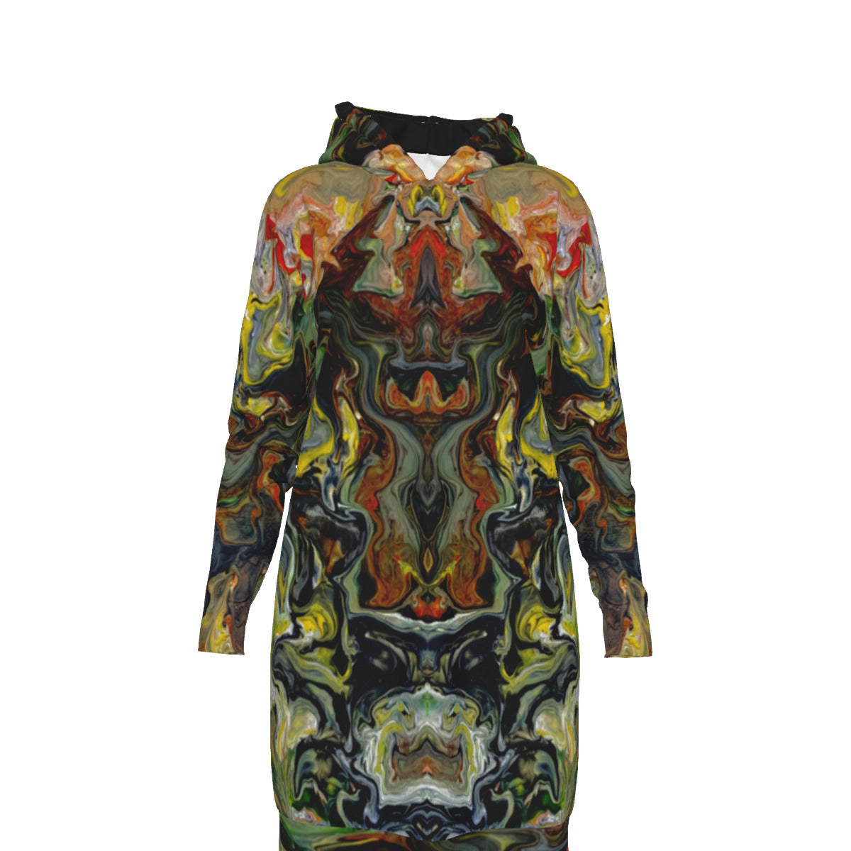 Women's Long Hoodie Dress