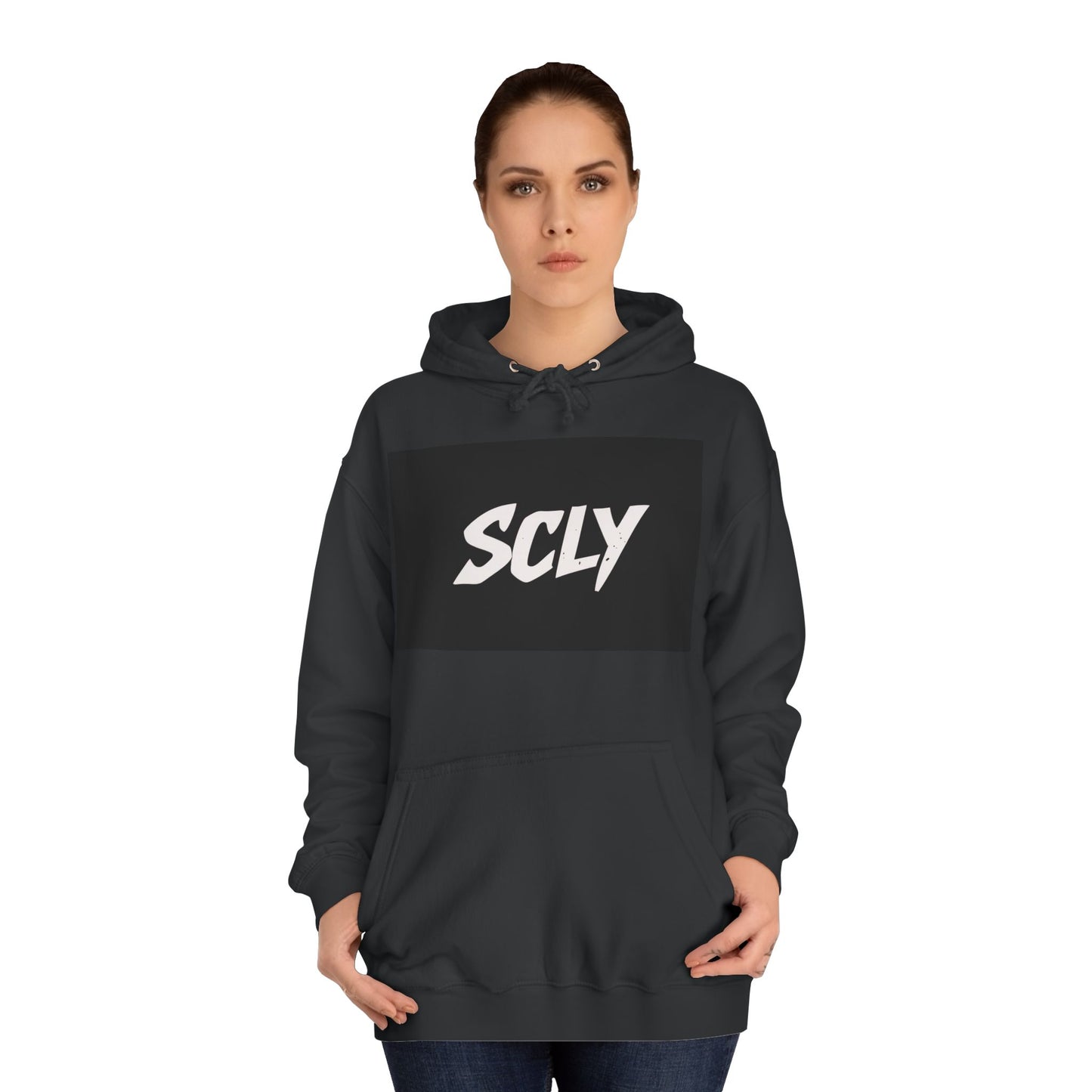 Stylish Unisex College Hoodie - SCYL Graphic Sweatshirt for Students, Casual Wear, College Life, Gift for Graduates, Cozy Hoodie