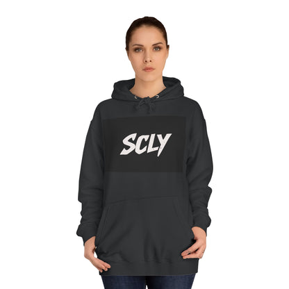 Stylish Unisex College Hoodie - SCYL Graphic Sweatshirt for Students, Casual Wear, College Life, Gift for Graduates, Cozy Hoodie