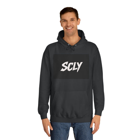 Stylish Unisex College Hoodie - SCYL Graphic Sweatshirt for Students, Casual Wear, College Life, Gift for Graduates, Cozy Hoodie
