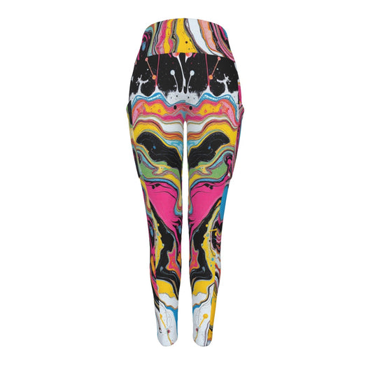 Women's High Waist Leggings With Side Pocket