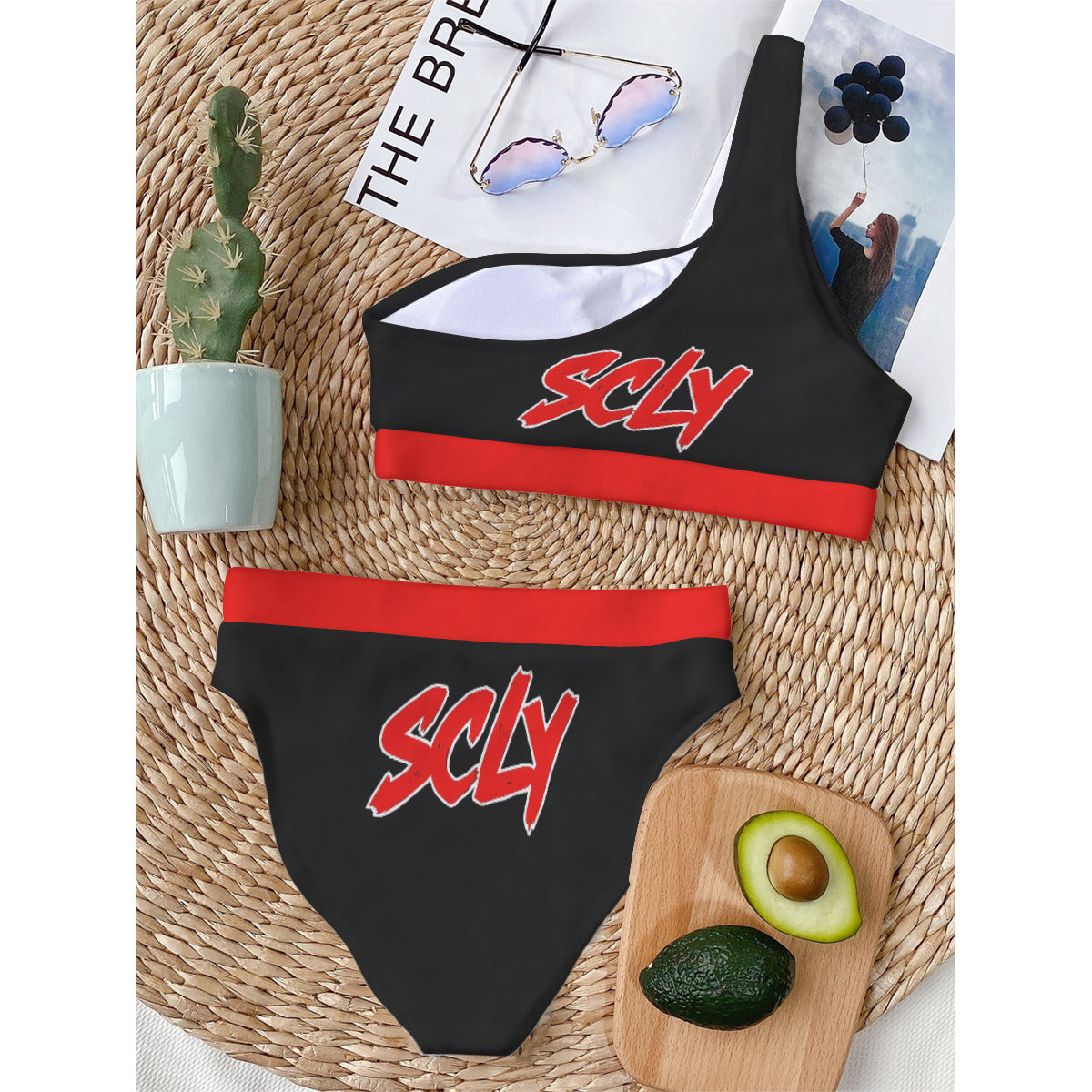 Women's Bikini With Single Shoulder