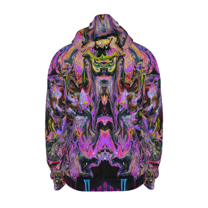 Unisex Zipper Hoodie With Black Lining