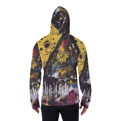 Men's Pullover Hoodie With Mask