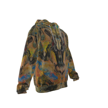 Sans Chair Les Yeux  Zip-up Hoodie