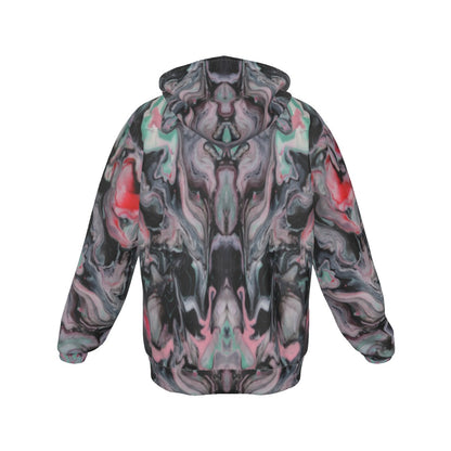 Sans Chair Les Yeux Fashion  Zip-up Hoodie
