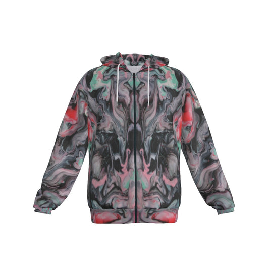 Sans Chair Les Yeux Fashion  Zip-up Hoodie