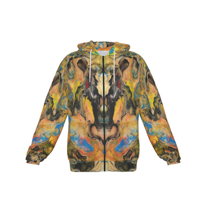 Sans Chair Les Yeux  Zip-up Hoodie