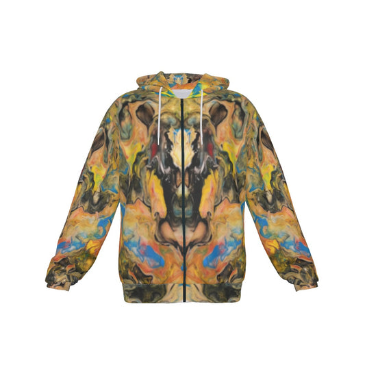 Sans Chair Les Yeux  Zip-up Hoodie