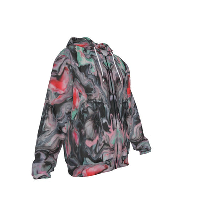 Sans Chair Les Yeux Fashion  Zip-up Hoodie