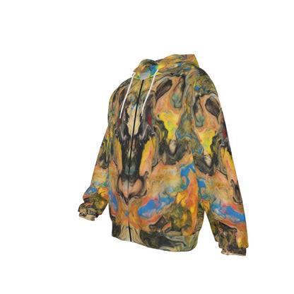 Sans Chair Les Yeux  Zip-up Hoodie