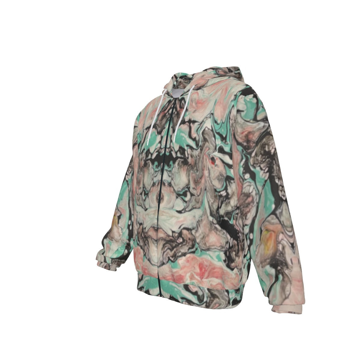 Sans Chair Les Yeux Zip-up Hoodie